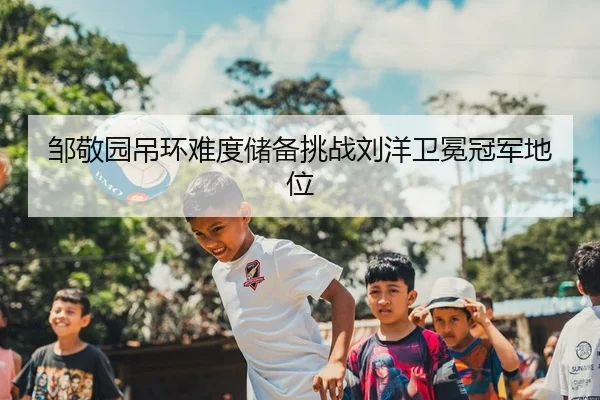 邹敬园吊环难度储备挑战刘洋卫冕冠军地位